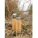 Botella al vacío anti goteo de bambú Marron detalle 11