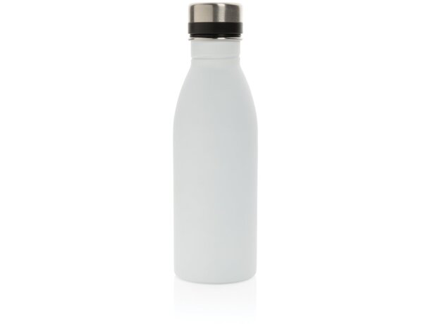 Botella de acero inoxidable Deluxe Blanco detalle 49