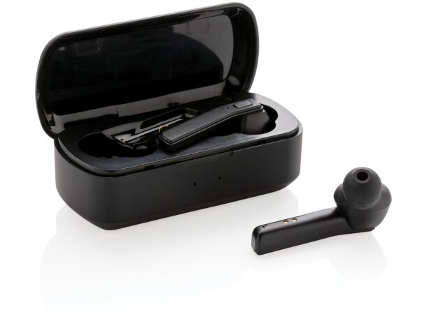 Auriculares Sukuta TWS Bluetooth 5.0 con estuche carga USB-C Blanco detalle 20