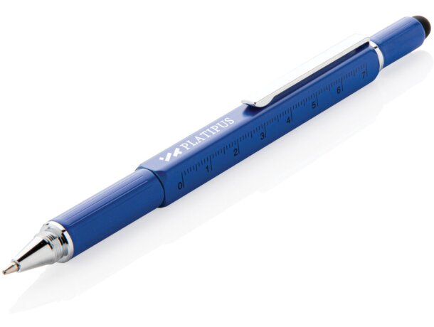 Bolígrafo herramienta 5 en 1 Azul detalle 43