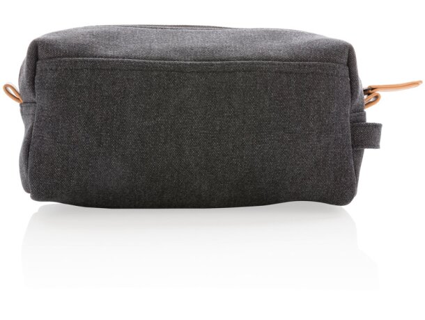 Neceser promocional de viaje para maleta de mano Negro detalle 3