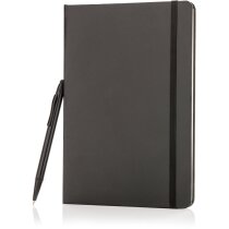Libreta Básica A5 de Tapa Dura con Bolígrafo personalizada