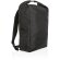 Mochila ecológica con logo hecha de botellas recicladas y ahorro de agua Negro detalle 7