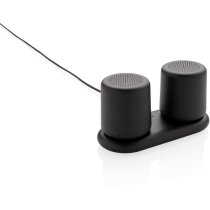 Set 2 altavoces con carga por inducción