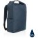Mochila ecológica con logo hecha de botellas recicladas y ahorro de agua Azul marino
