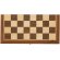 Juego de ajedrez plegable de madera de lujo Marron detalle 2