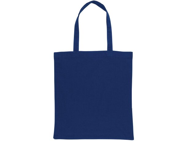 Tote sostenible 100% algodón Impact Aware Azul detalle 16