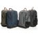Mochila ecológica para publicidad con poliéster reciclado y trazador AWARE Negro detalle 9