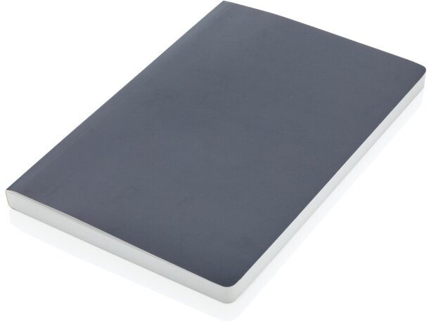 Cuaderno de papel de piedra de tapa blanda Impact A5 Antracita detalle 11