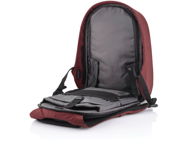 Bobby Hero Regular, mochila antirrobo Rojo cereza detalle 87