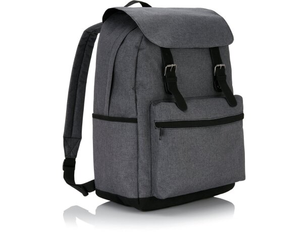 Mochila XD Collection gris con compartimento acolchado 15,6 pulgadas Gris detalle 5