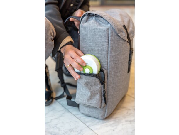 Tazas plegable de silicona Verde detalle 43