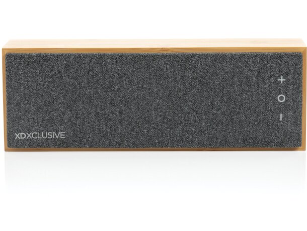 Altavoz de bambú inalámbrico Wynn 10W personalizado