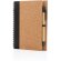 Libreta espiral corcho natural hojas recicladas