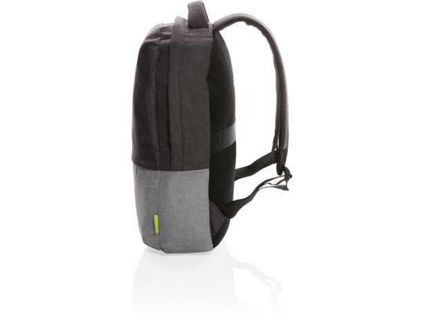 Mochila RFID para portátil 15.6 Duo color sin PVC Gris detalle 4