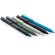 Bolígrafo con nombre empuñadura silicona tinta azul X9 Negro detalle 4