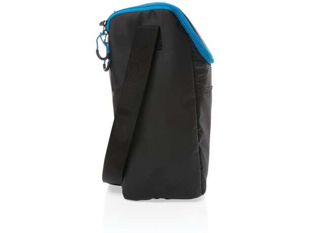 Bolsas térmicas para 20 Latas de pvc Explorer Negro/azul detalle 2