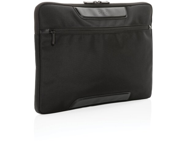 Funda Swiss Peak Voyager RPET poliéster reciclado 15,6 Negro detalle 8