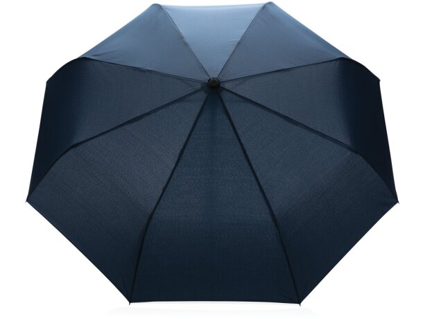 Paraguas ecológico de 21 Azul marino detalle 17
