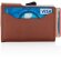 Cartera y tarjetero C-Secure RFID Marron/plata detalle 30