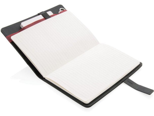 Carpeta con libreta A5 Kyoto Negro detalle 3