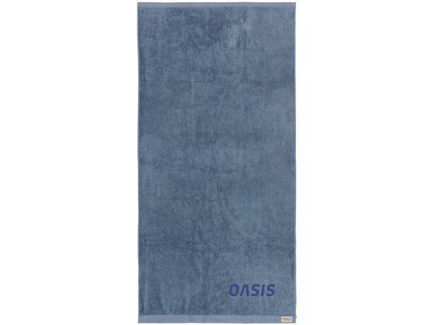 Toalla de baño Ukiyo Sakura AWARE ™ de 500 g/m2 70 x 140 cm Azul detalle 22