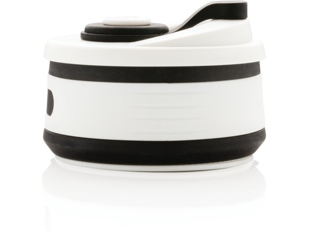 Tazas plegable de silicona Negro detalle 7
