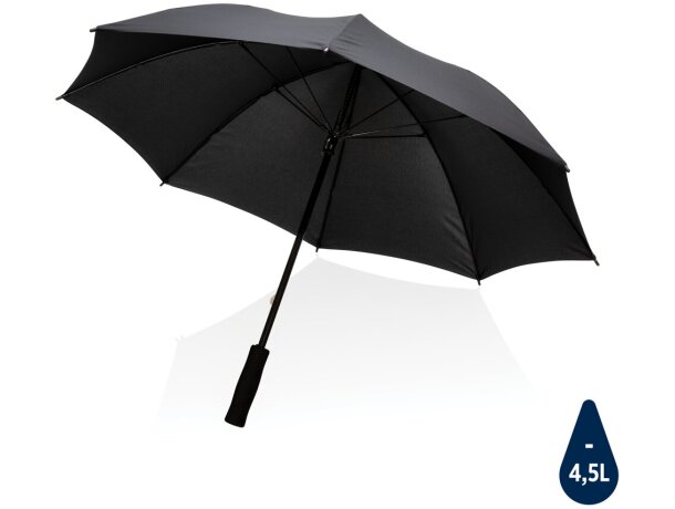 Paraguas ecológico personalizado con ahorro de agua Verde detalle 12