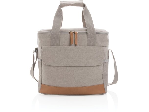 Bolsa termica publicitaria algodón reciclado Gris detalle 19