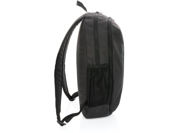 Mochila casual Impact AWARE ™ 300D RPET Negro detalle 13