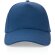 Gorra de algodón reciclado Impact 280gr con trazador AWARE™ Azul marino detalle 71