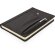 Set de libreta con bolígrafo para merchandising tinta azul Negro detalle 2
