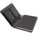 Carpeta Impact AWARE ™ RPET A5 Negro detalle 3