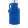 Botella de silicona plegable antigoteo con tapa Azul detalle 16