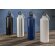 Botella de agua XL de aluminio con mosquetón Azul/negro detalle 29