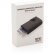 Tarjeteros con billetera pu RFID aluminio sólido Negro detalle 9