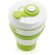 Tazas plegable de silicona Verde detalle 34