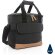 Bolsa termica publicitaria algodón reciclado Negro