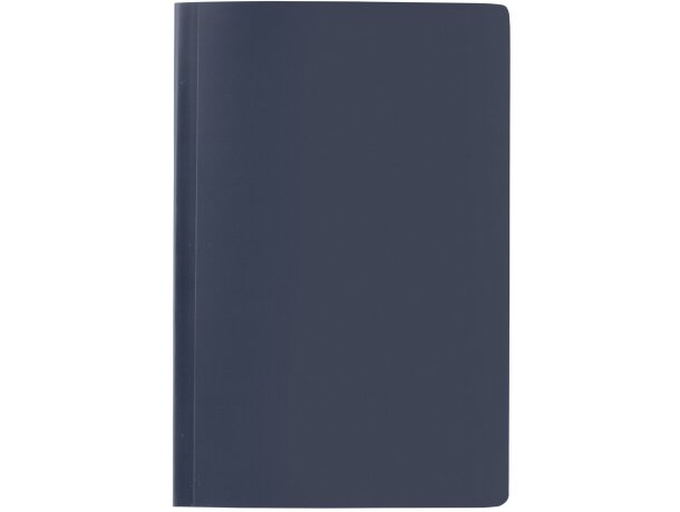 Cuaderno de papel de piedra de tapa blanda Impact A5 Azul marino detalle 29