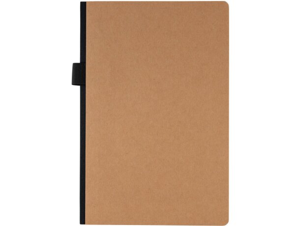 Libreta lujosa A5 FSC® de tapa dura Marron detalle 16