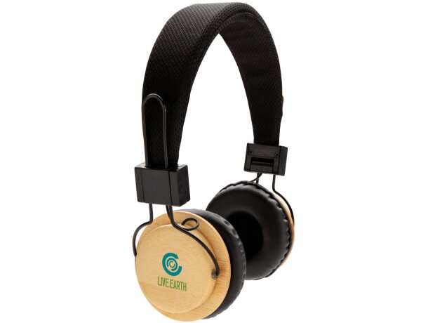 Auriculares inalámbricos bambú economica