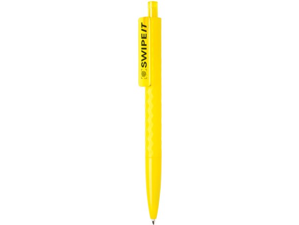 Bolis originales ballpoint acabado geométrico tinta alemana azul X3 Amarillo detalle 37