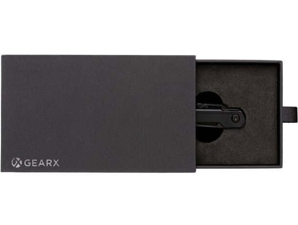 Multiherramienta de bolsillo Gear X Negro detalle 14