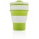 Tazas plegable de silicona Verde detalle 38