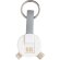 Cable redondo 3 en 1 Blanco detalle 4