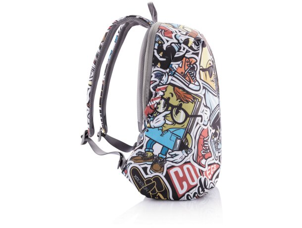 Mochila antirobo Bobby Soft Art Azul detalle 74