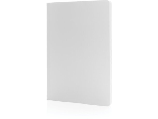 Cuaderno de papel de piedra de tapa blanda Impact A5 Blanco detalle 18
