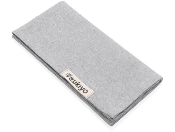 Set de 4 servilletas de mesa Ukiyo Aware ™ 180gr Gris detalle 14