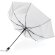 Mini paraguas automático ecológico RPET 190T Impact AWARE ™ Blanco detalle 6