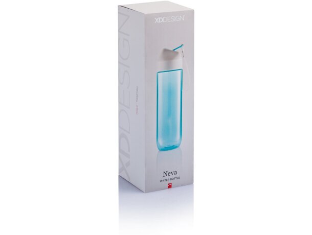 Botella tritan para agua 450 ml Turquesa/gris detalle 29